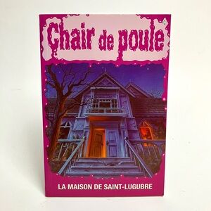 Chair de poule #4 1993 Goosebumps 90s R.L. Stine French Book Quebec Heritage